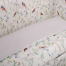 Комплект постельного белья Lepre	Birds, 7 предметов,  цвет  белый  