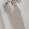 Комплект постельного белья Erbesi Ariel Ovale (Ариэль)  (White/Tortora) для овальных кроваток