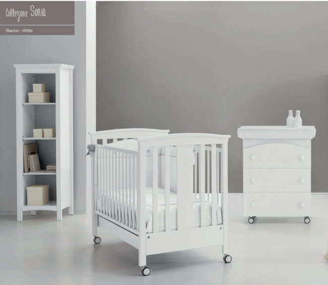 Пеленальный комод Erbesi Sonia (Соня) белый (White) Пеленальный комод Erbesi Sonia (Соня) белый (White)