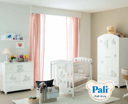 Детская комната Pali Georgia (Джорджия) белый глянцевый (white glossy) Детская комната Pali Georgia (Джорджия) белый глянцевый (white glossy)