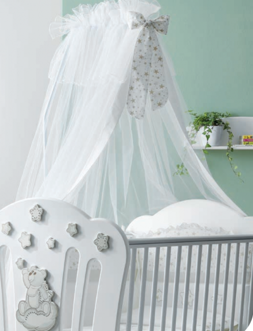 Кроватка Pali Baby Baby (Royal B) цвет Bianco/Tortora (белый/серо-песочный) Кроватка Pali Baby Baby (Royal B) цвет Bianco/Tortora (белый/серо-песочный)