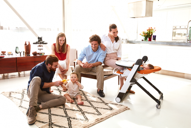 Стул для кормления Peg Perego Siesta Follof Me Wonder Orange Стул для кормления Peg Perego Siesta Follof Me Wonder Orange