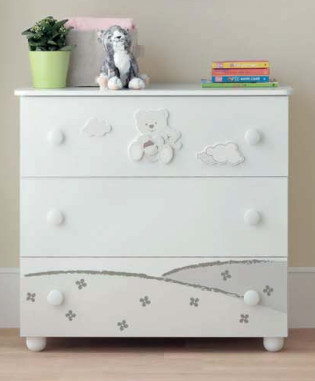 Тумба Pali Daisy , белый  (white)