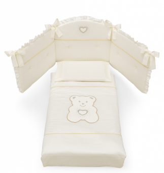 Комплект постельного белья Erbesi Tiffany (Тиффани) слоновая кость (ivory) Комплект постельного белья Erbesi Tiffany (Тиффани) слоновая кость (ivory)