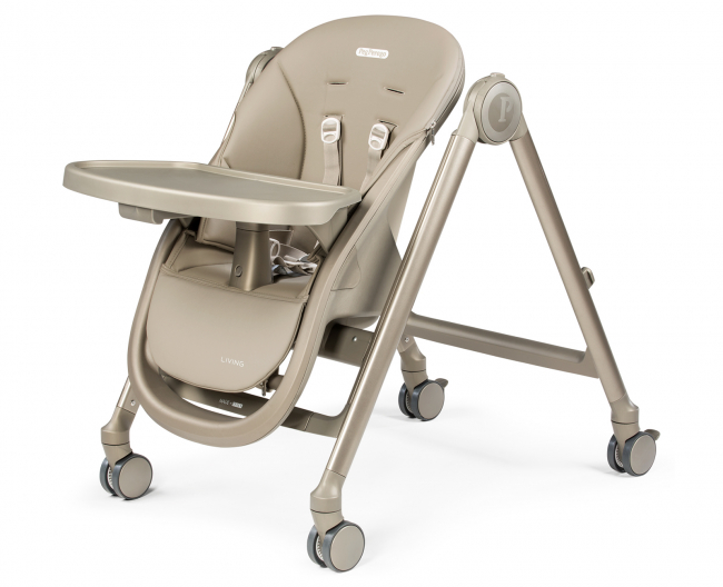 Стул для кормления Peg Perego Living Space Sand Стул для кормления Peg Perego Living Space Sand