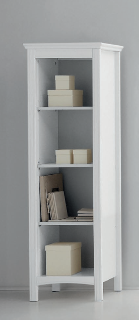 Шкаф открытый книжный Erbesi Sonia, Incanto, Jolie, Cuore белый (bianco) Шкаф открытый книжный Erbesi Sonia, Incanto, Jolie, Cuore белый (bianco)