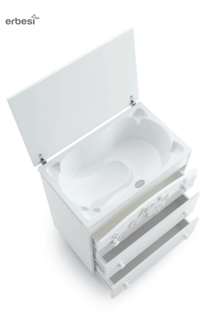 Пеленальный комод Erbesi Nuvola (Нувола) слоновая кость (ivory ) Пеленальный комод Erbesi Nuvola (Нувола) слоновая кость (ivory )