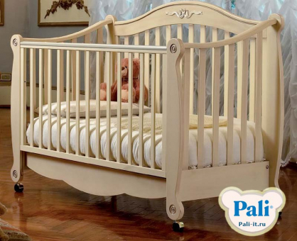 Кроватка Pali Rigoletto (Риголетто) античная слоновая кость  (antique ivory)