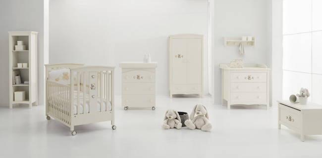 Кроватка Erbesi Jolie (Джолие) слоновая кость (Ivory) Кроватка Erbesi Jolie (Джолие) слоновая кость (Ivory)