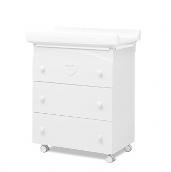 Пеленальный комод Erbesi Dolce (Дольче) белый (white) Пеленальный комод Erbesi Dolce (Дольче) белый (white)
