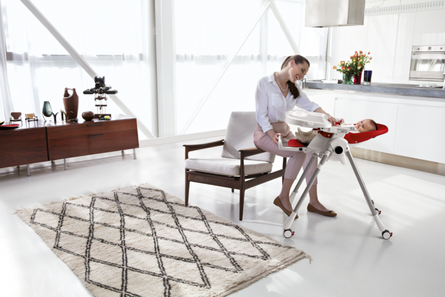 Стул для кормления Peg Perego Prima Pappa Follow Me AmbianceIce Ice Стул для кормления Peg Perego Prima Pappa Follow Me AmbianceIce Ice