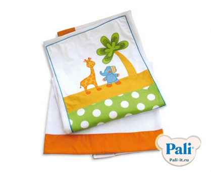 Сменный комплект постельного белья Pali Gigi Lele (Джи джи Леле) белый мандарин (white mandarin) Сменный комплект постельного белья Pali Gigi Lele (Джи джи Леле) белый мандарин (white mandarin)