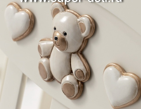 Тумба Erbesi Tippy Jolie (Типпи Джолие)  слоновая кость (Ivory)