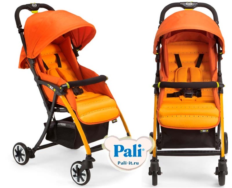 Прогулочная коляска Pali Tre.9 Fitness orange
