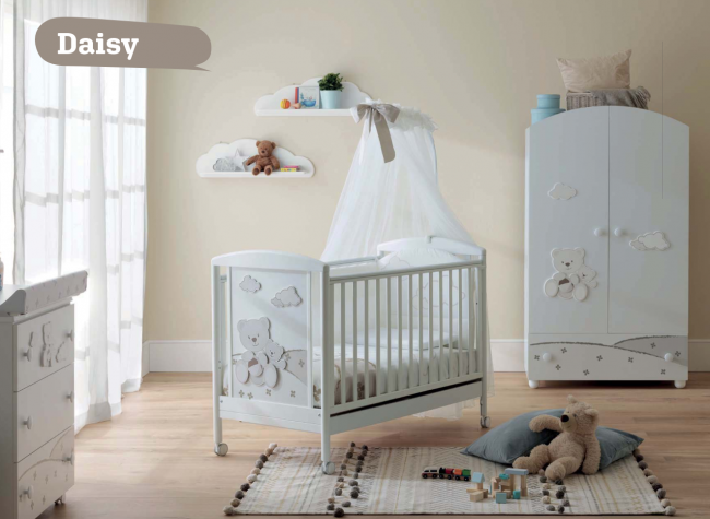 Кроватка Pali Daisy белый (white) Кроватка Pali Daisy белый (white)