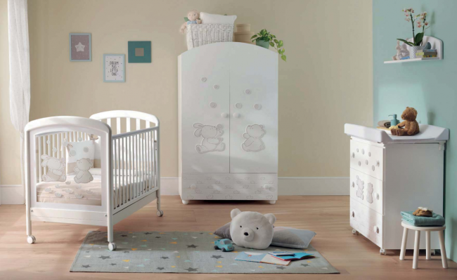 Пеленальный комод Pali Dodo белый (white)