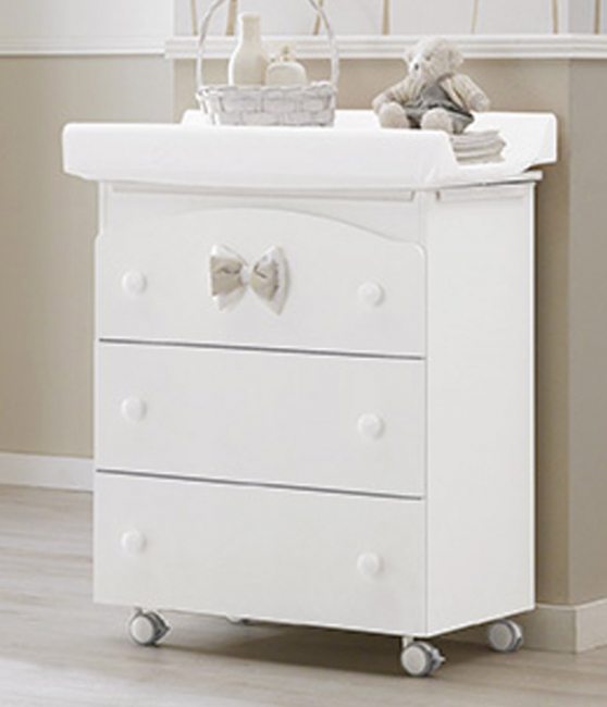 Пеленальный комод Erbesi Lilli (Лили) белый (White) Пеленальный комод Erbesi Lilli (Лили) белый (White)