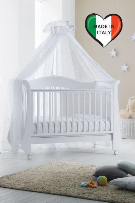 Кроватка Pali Tulip baby (Тулип беби) цвет white (белый) Кроватка Pali Tulip baby (Тулип беби) цвет white (белый)