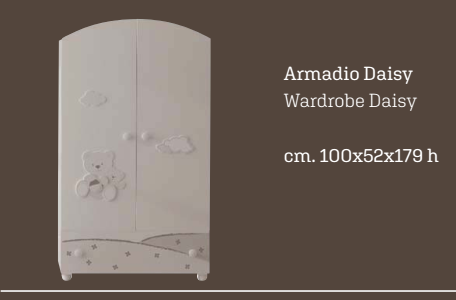 Шкаф Pali Daisy белый (white)