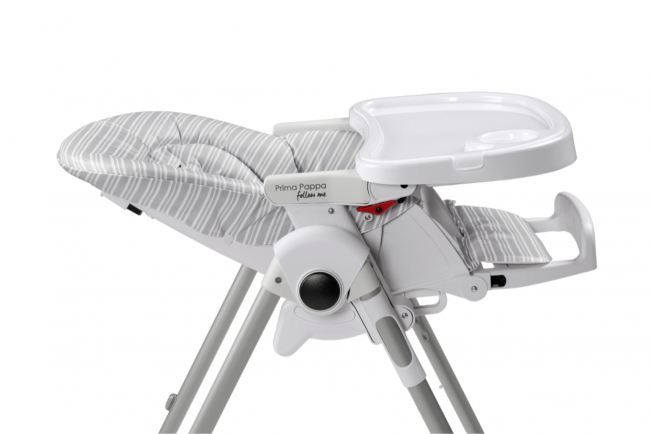 Стул для кормления Peg Perego Prima Pappa Follow Me Linear Grey Стул для кормления Peg Perego Prima Pappa Follow Me Linear Grey