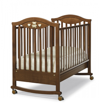 Кроватка Erbesi Amour (Амур) орех (noce) Кроватка Erbesi Amour (Амур) орех (noce)