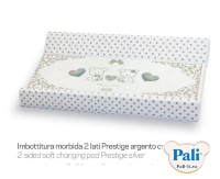 Пеленальный матрасик Pali 2 борта Prestige серый