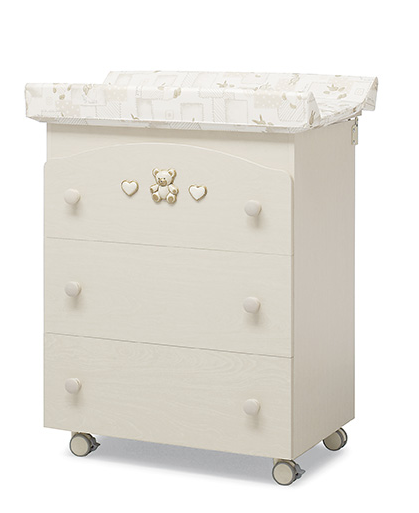 Пеленальный комод Erbesi Amour (Амур) выбеленный (sbiancato) Пеленальный комод Erbesi Amour (Амур) выбеленный (sbiancato)