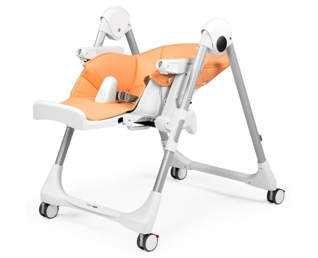 Стул для кормления Peg Perego Prima Pappa Follow Me Peach Стул для кормления Peg Perego Prima Pappa Follow Me Peach