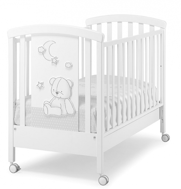 Кроватка Erbesi Stella (Стелла) цвет white (белый) Кроватка Erbesi Stella (Стелла) цвет white (белый)