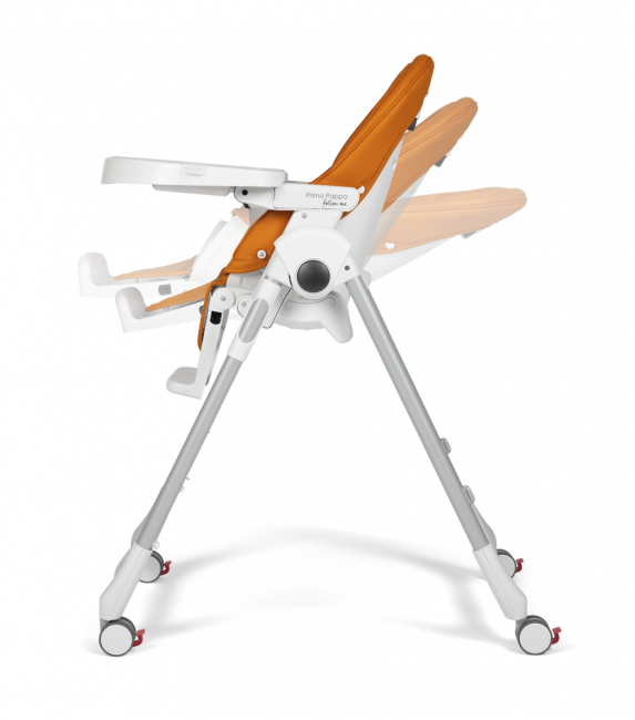 Стул для кормления Peg Perego Prima Pappa Follow Me Arancia Стул для кормления Peg Perego Prima Pappa Follow Me Arancia