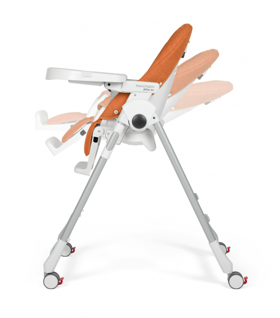 Стул для кормления Peg Perego Prima Pappa Follow Me Wonder Orange Стул для кормления Peg Perego Prima Pappa Follow Me Wonder Orange