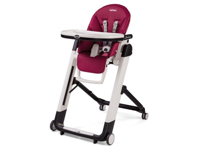 Стул для кормления Peg Perego Siesta Follow Me Berry (ягодный) Стул для кормления Peg Perego Siesta Follow Me Berry (ягодный)