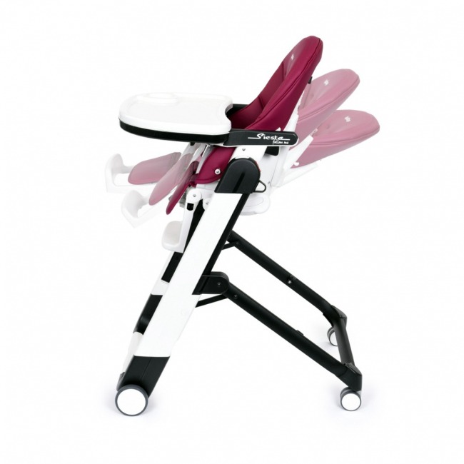 Стул для кормления Peg Perego Siesta Follow Me Berry (ягодный) Стул для кормления Peg Perego Siesta Follow Me Berry (ягодный)