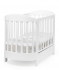 Кроватка Erbesi Ariel Ovale (Ариэль) белый (white) матрас в комплекте Кроватка Erbesi Ariel Ovale (Ариэль) белый (white) матрас в комплекте