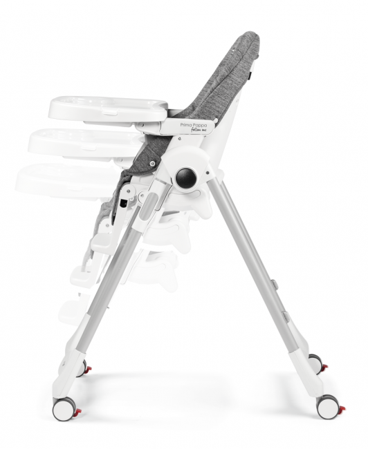 Стул для кормления Peg Perego Prima Pappa Follow Me Wonder Grey Стул для кормления Peg Perego Prima Pappa Follow Me Wonder Grey