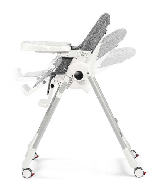 Стул для кормления Peg Perego Prima Pappa Follow Me Wonder Grey Стул для кормления Peg Perego Prima Pappa Follow Me Wonder Grey