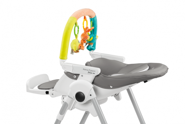 Стул для кормления Peg Perego Prima Pappa Follow Me Plus Ice Стул для кормления Peg Perego Prima Pappa Follow Me Plus Ice