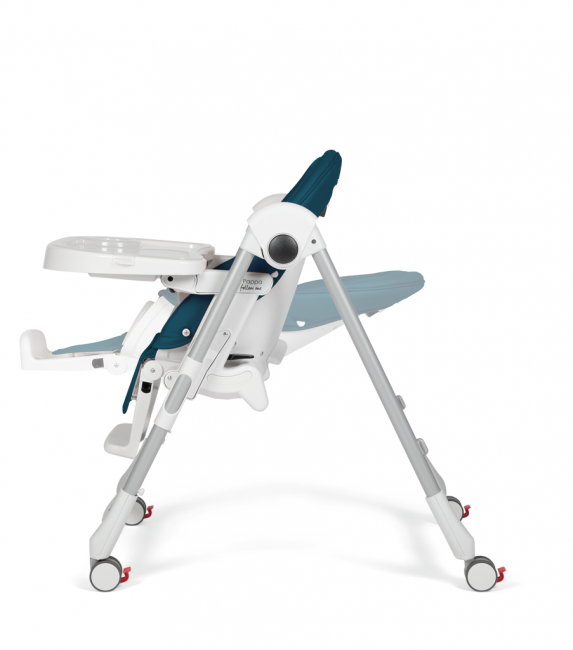 Стул для кормления Peg Perego Prima Pappa Follow Me Plus Petrolio Стул для кормления Peg Perego Prima Pappa Follow Me Plus Petrolio