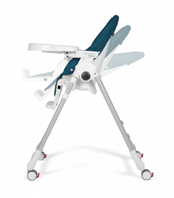 Стул для кормления Peg Perego Prima Pappa Follow Me Plus Petrolio Стул для кормления Peg Perego Prima Pappa Follow Me Plus Petrolio