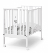 Кроватка Erbesi Mini Charly (Чарли) белый (White) Кроватка Erbesi Mini Charly (Чарли) белый (White)
