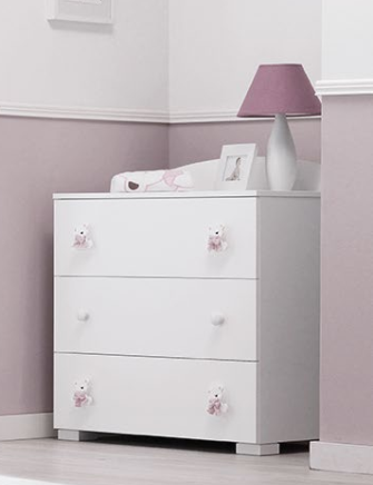 Тумба пеленальная Erbesi Tato (Тато) белый Тумба пеленальная Erbesi Tato (Тато) белый