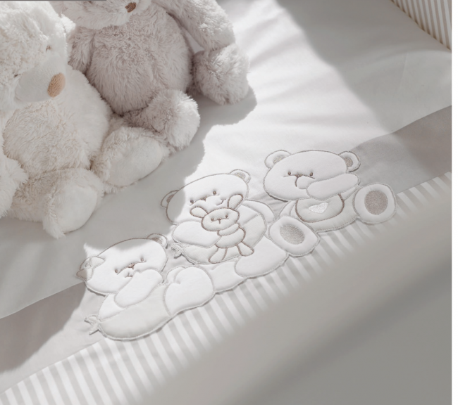 Комплект постельного белья Erbesi Mirtillo (Миртилло) белый (White/Tortora) Комплект постельного белья Erbesi Mirtillo (Миртилло) белый (White/Tortora)