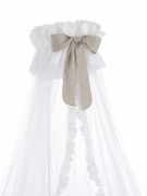 Балдахин Erbesi Tato (Тато) белый, крем (White/Tortora)