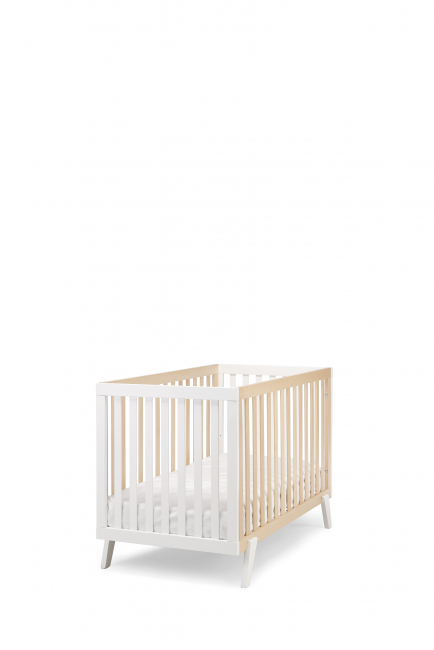 Кровать America белый-натуральный Кровать America белый-натуральный