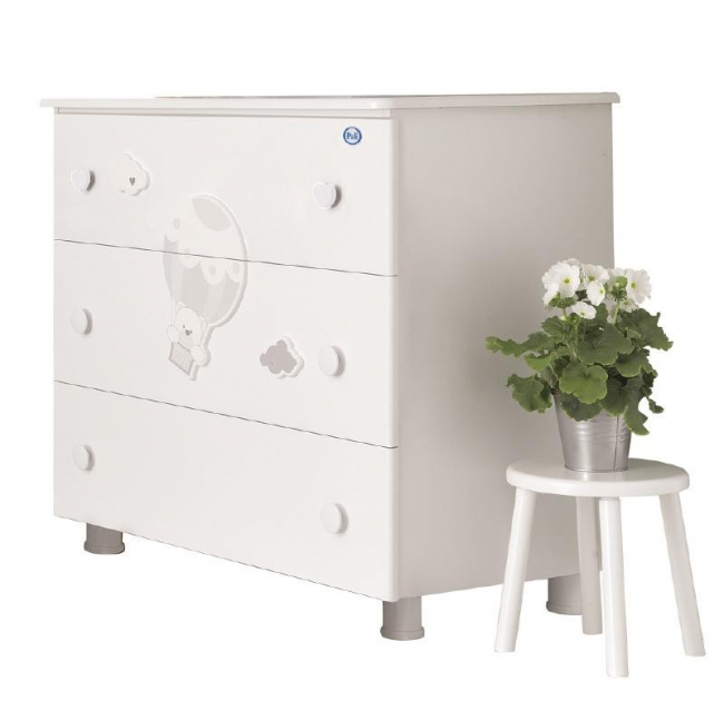 Тумба Pali Bonnie baby (Бонни бэби) белый (white ) Тумба Pali Bonnie baby (Бонни бэби) белый (white )