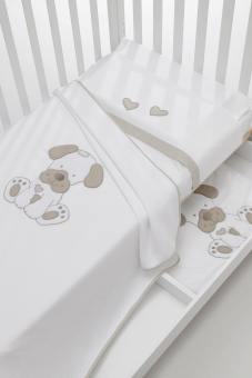 Комплект постельного белья Erbesi Jack белый (white/bianco) Комплект постельного белья Erbesi Jack белый (white/bianco)