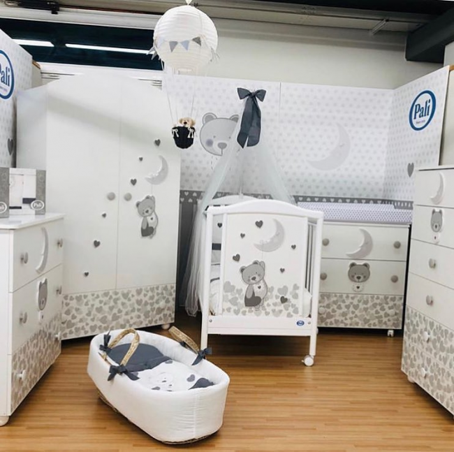 Кроватка Pali Moon (Мун) white (белый  )