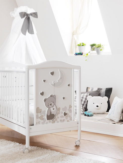 Кроватка Pali Moon (Мун) white (белый  )