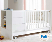 Кроватка-трансформер Pali Zoom (Зум) белый (white)
