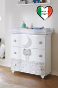 Пеленальный комод Pali Moon (Мун)  белый (white) Пеленальный комод Pali Moon (Мун)  белый (white)
